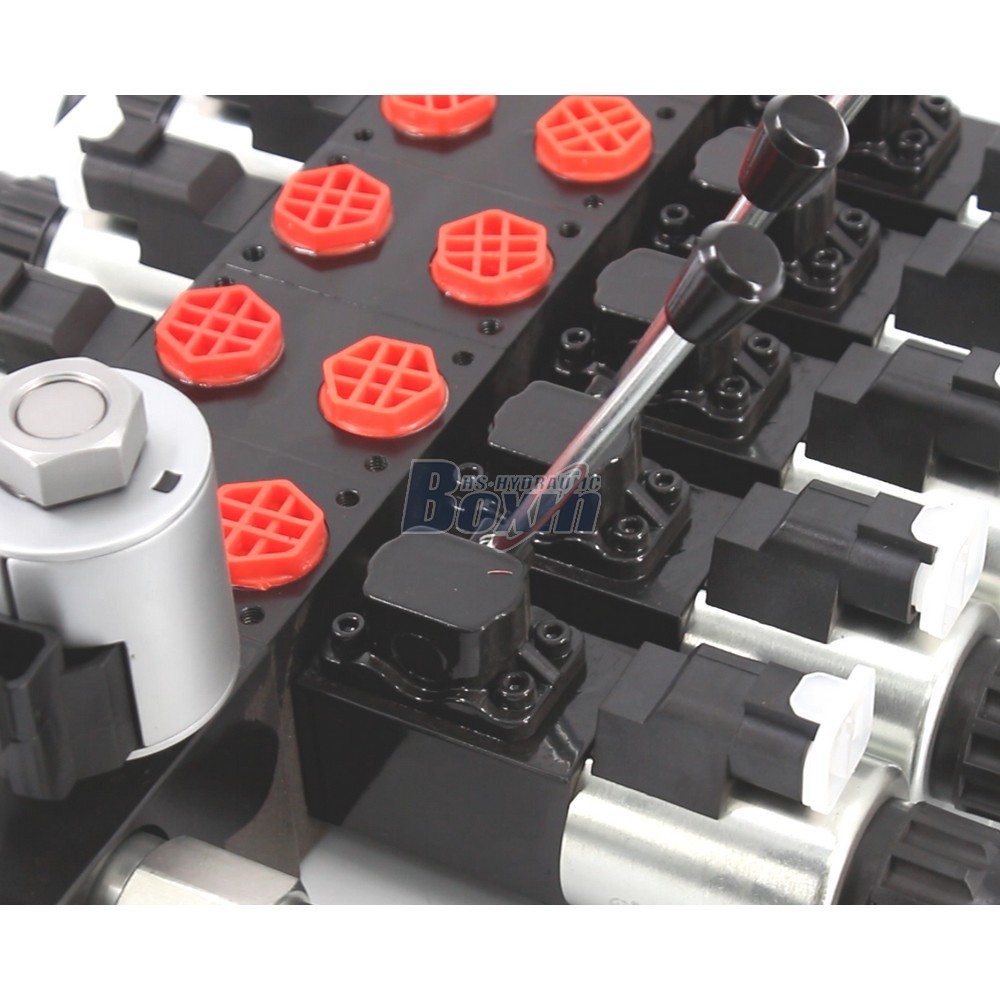 Wholesale DCV56 Solenoid 5 Spool Directional Valve Factory Price detail image